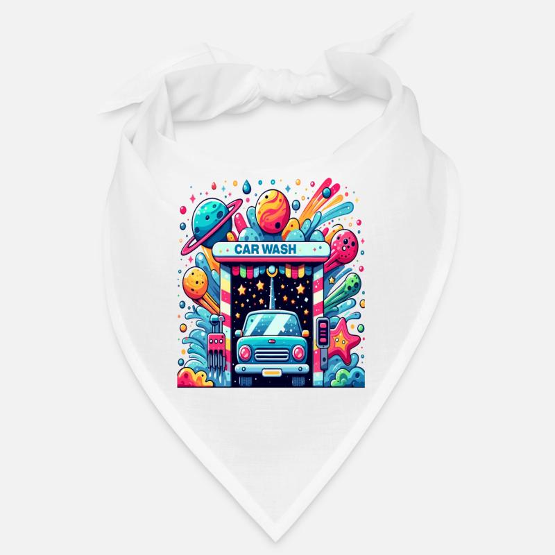 Style comique de lave-auto Bandana
