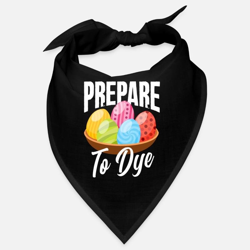 Easter Eggs Coloring Easter Pun Bandana