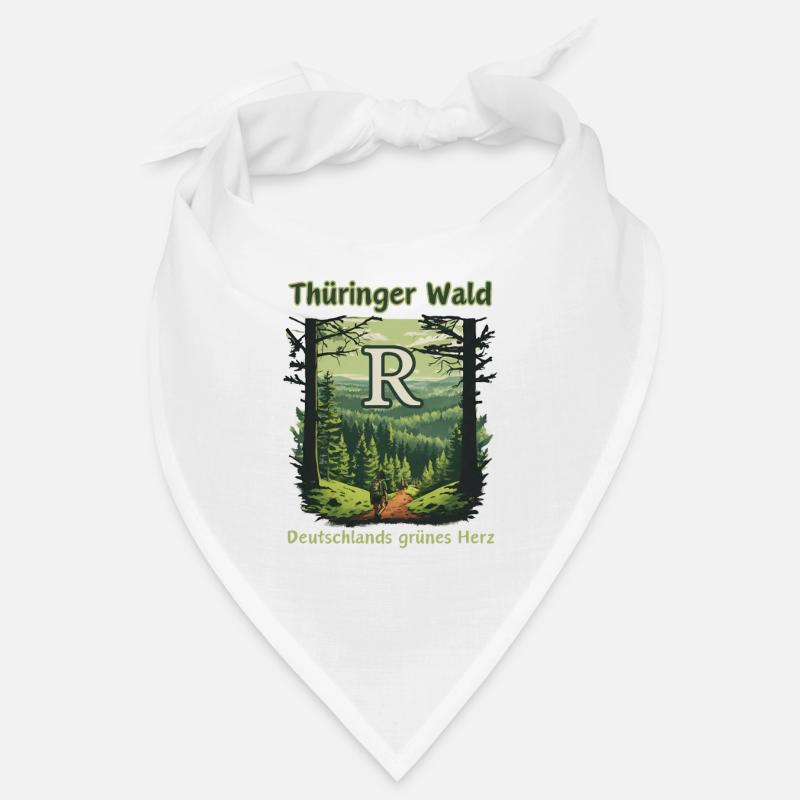 Thuringia-Germany's green heart-Rennsteig Bandana
