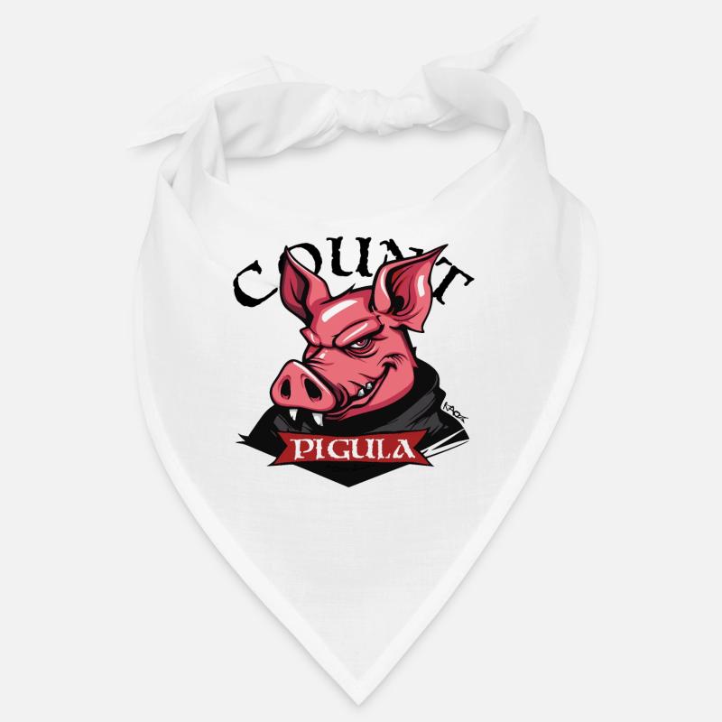 Comte Pigula, le cochon vampire Bandana