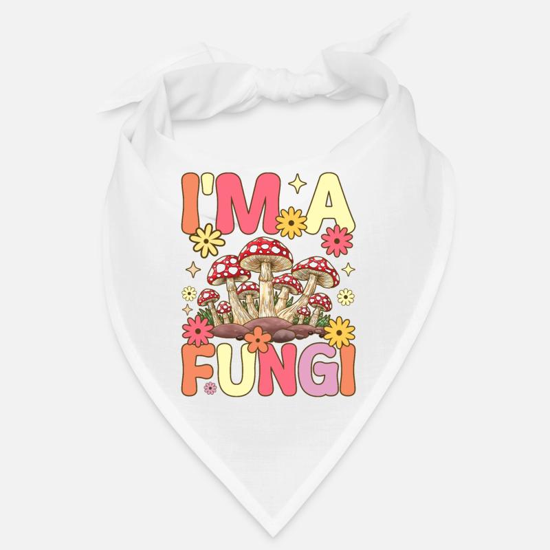 Mycologue groovy à la recherche de champignons Bandana