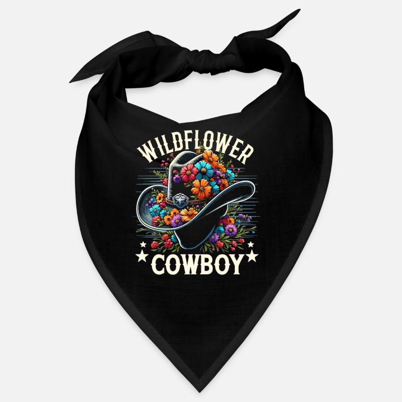 Texas Fleurs sauvages Saison Champs Fleurs Texas Bandana