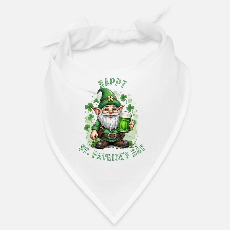 Leprechaun de la Saint-Patrick I Bière verte I Bandana