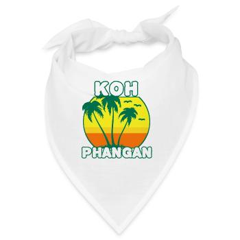 Koh Phangan - Bandana - Weiß - Vorne