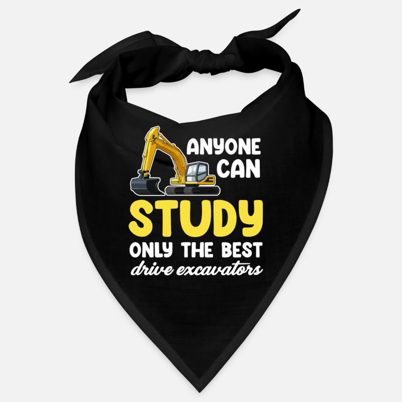 Everyone can only study the best excavators Bandana