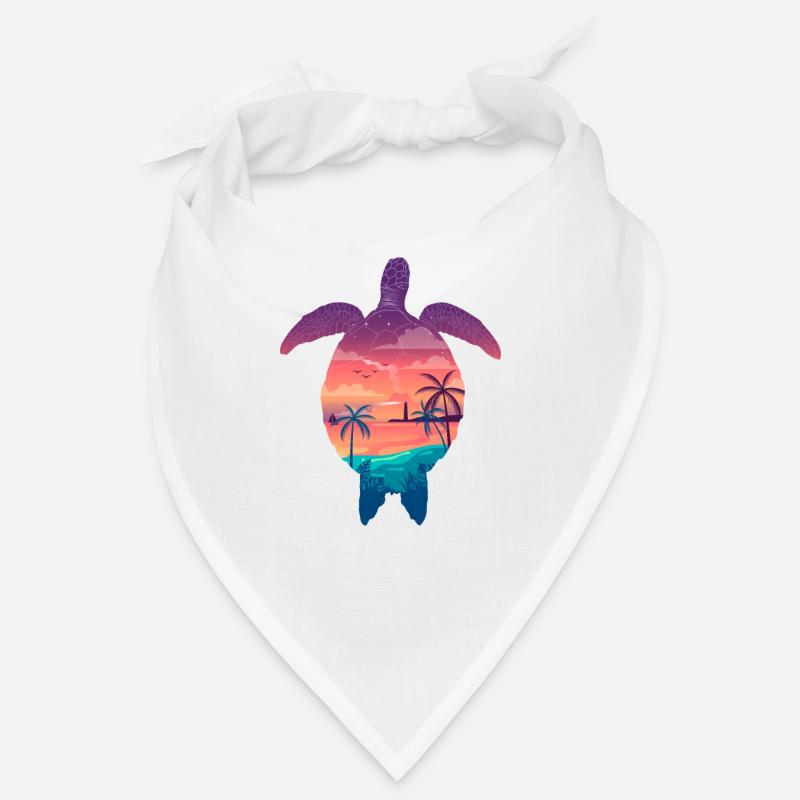 Colorful Turtle Bandana