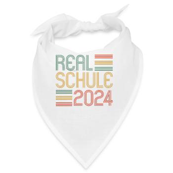 Realschule Junge Mädchen Realschule 2024 - Bandana - Weiß - Vorne