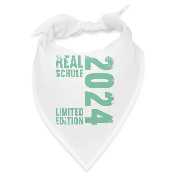 Realschule Junge Mädchen Realschule 2024 - Bandana - Weiß - Vorne