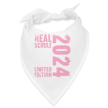 Realschule Junge Mädchen Realschule 2024 - Bandana - Weiß - Vorne