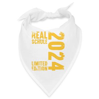 Realschule Junge Mädchen Realschule 2024 - Bandana - Weiß - Vorne