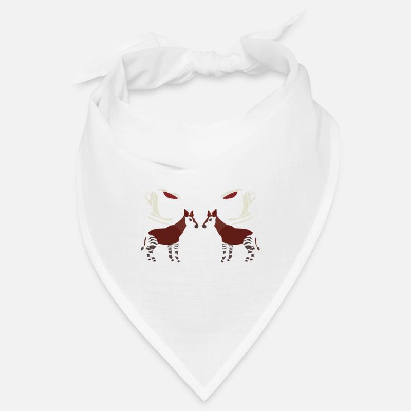 Drôle d’amant d’okapi gardien de zoo Bandana