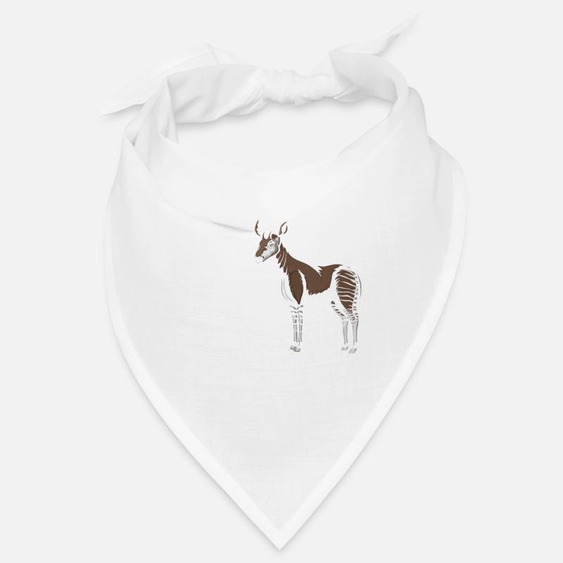 Lustiger Tierpfleger Okapi-liebhaber Bandana