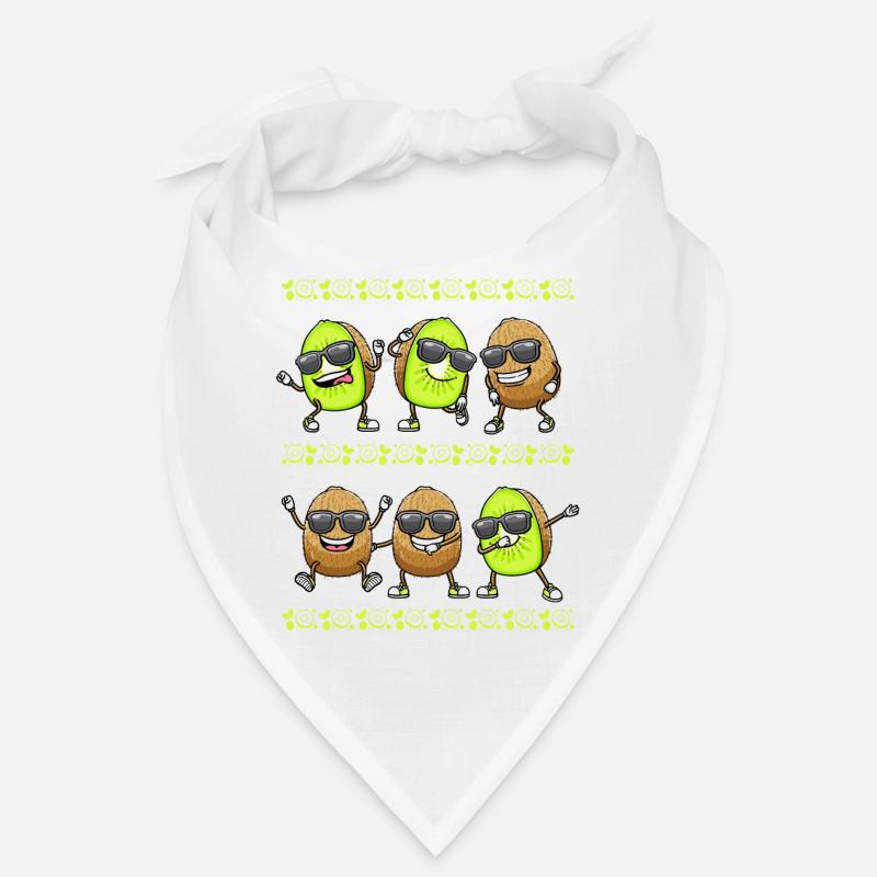 Kiwi dansant avec des lunettes de soleil Bandana