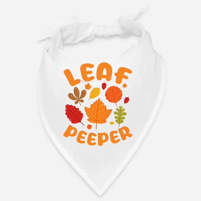 Leaf Peeper Fall Leaves Collector Leaf Peeping Bandana