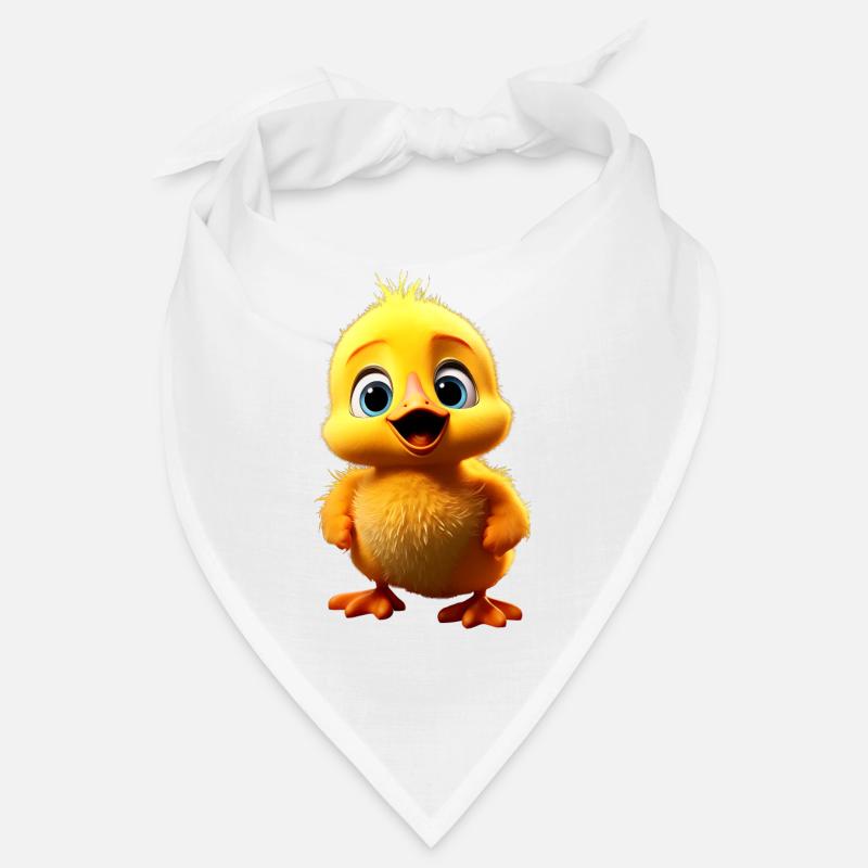 Canard Mignon Bébé Canard Poussin Canetons Canetons Bandana
