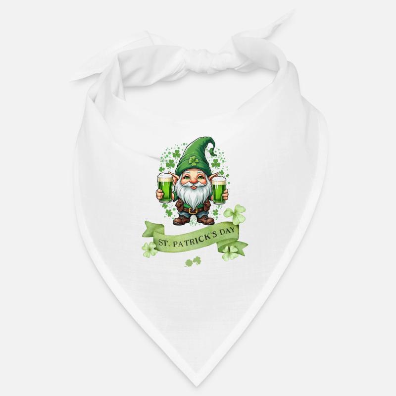 Leprechaun de la Saint-Patrick I Bière verte I Bandana