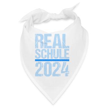 Realschule Junge Mädchen Realschule 2024 - Bandana - Weiß - Vorne