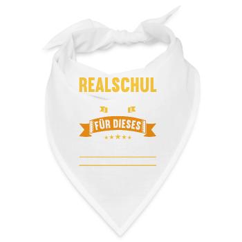 Realschule Junge Mädchen Realschule 2024 - Bandana - Weiß - Vorne