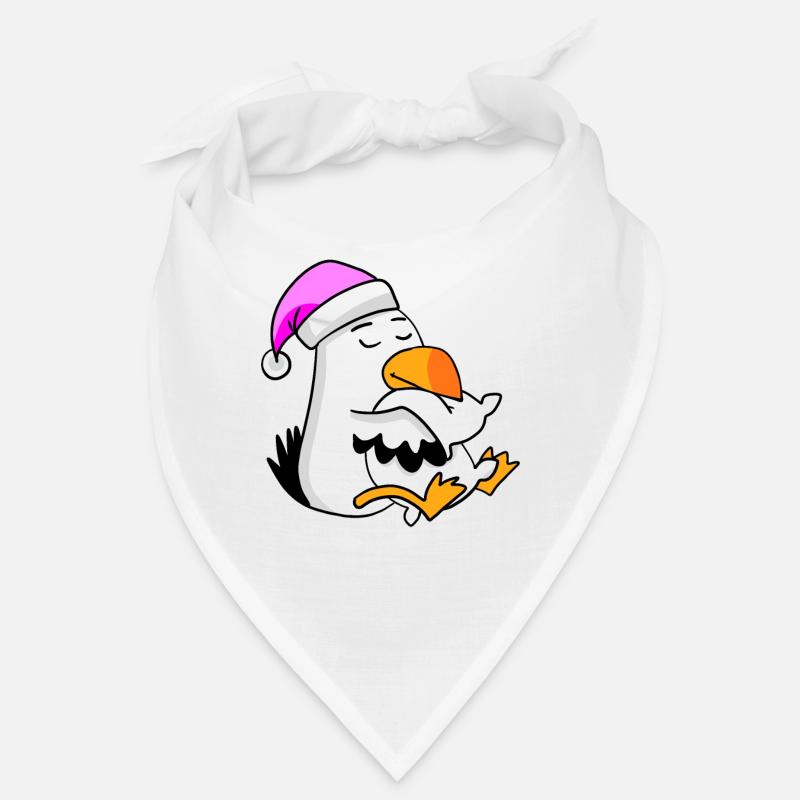 Möwe Müde Ausschlafen Schlafen Mädchen Bandana