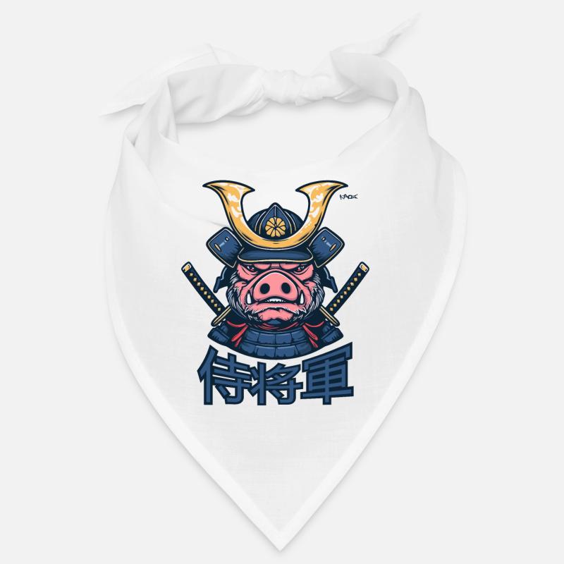 Shogun Cochon samouraï Bandana