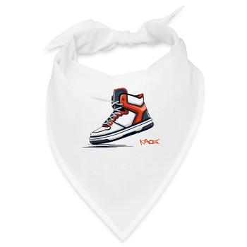 Sneaker Fan Turnschuh - Bandana - Weiß - Vorne