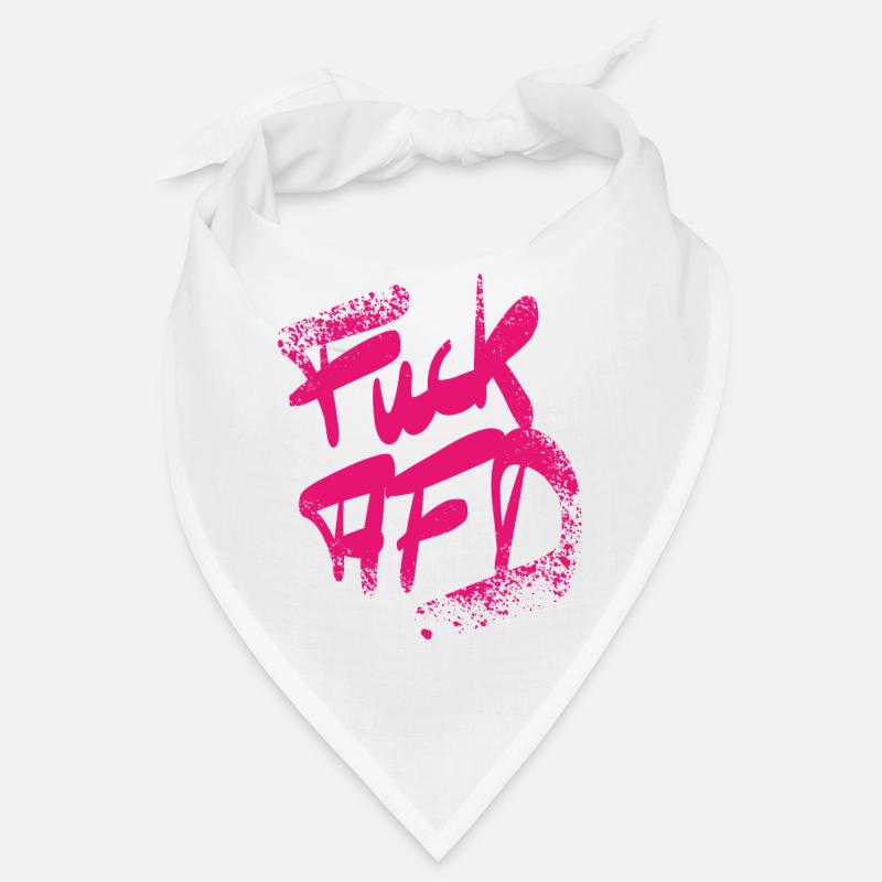 FCK AFD speckled pink Bandana