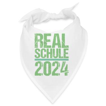 Realschule Junge Mädchen Realschule 2024 - Bandana - Weiß - Vorne