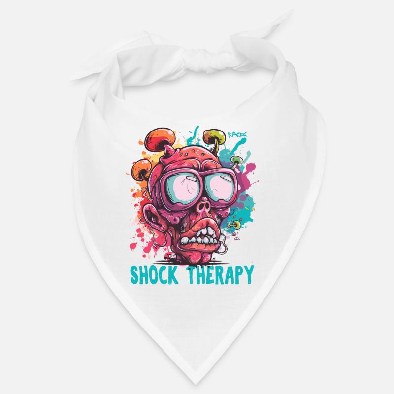 Shock Therapy Crazy Guy Skull Bandana