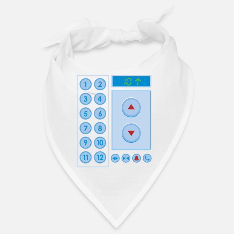 Elevator Elevator Elevator Buttons Elevator Bandana