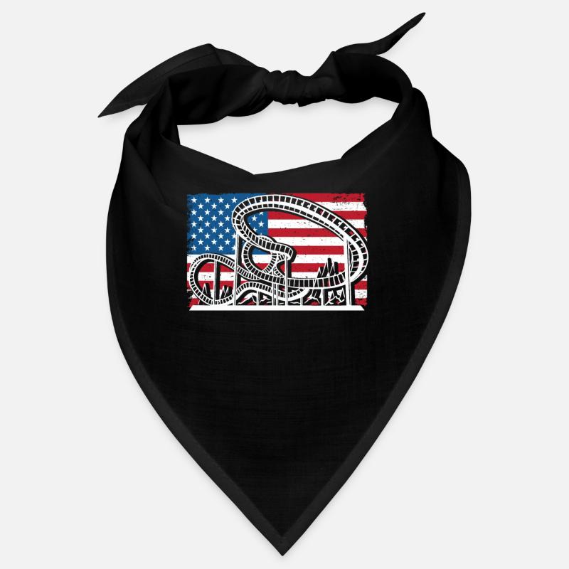 Roller coaster USA Bandana