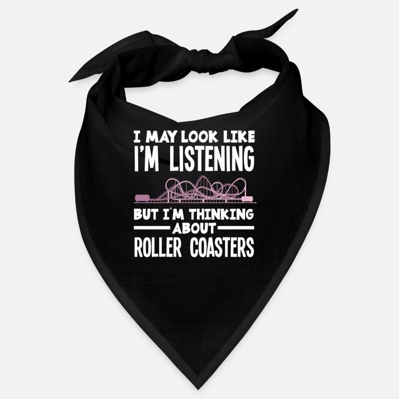 Roller Coaster Gift Looping Theme Park Bandana