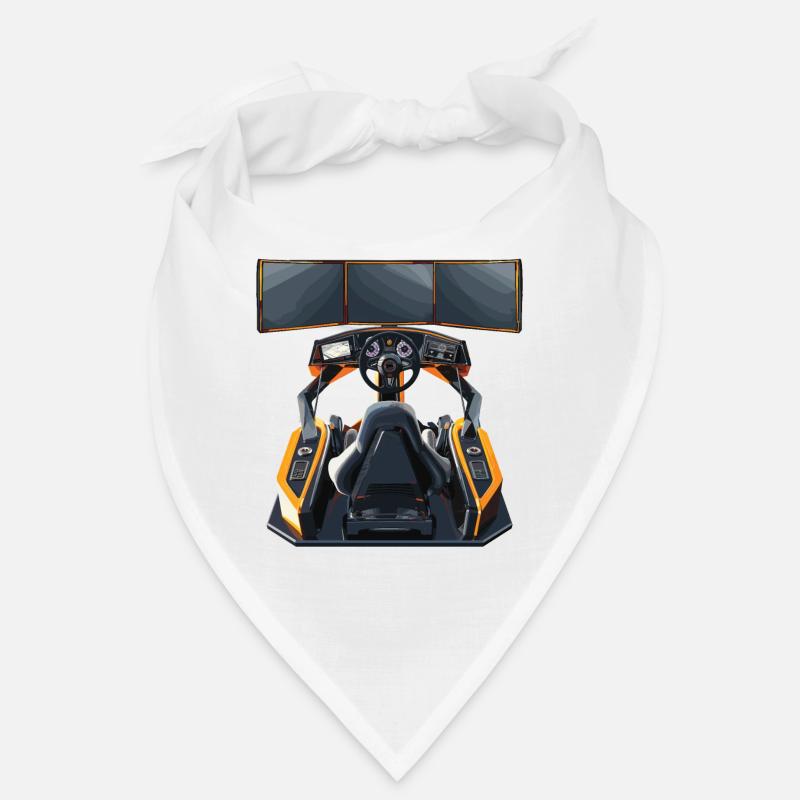 "Time For Sim Racing" Sim Racer Bandana