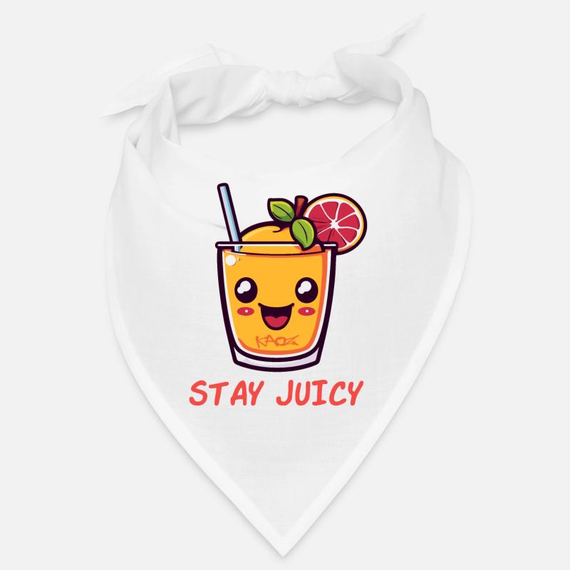 Fruchtiger Saft: bleib saftig Bandana