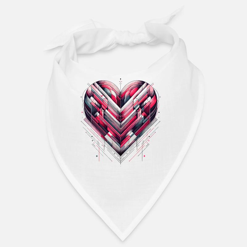 Futuristic Heart Bandana