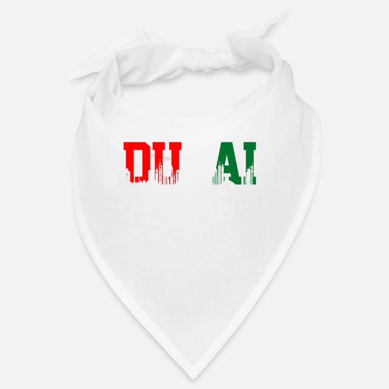 Dubai Skyline UAE Souvenir Bandana