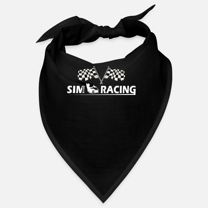 „zeit Für Sim Racing“ Sim Racer Bandana