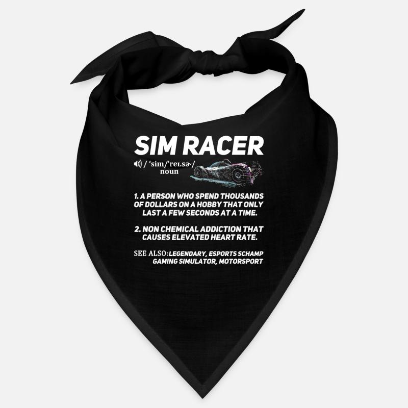 Simulator Cockpit Esports Sim Racing Bandana