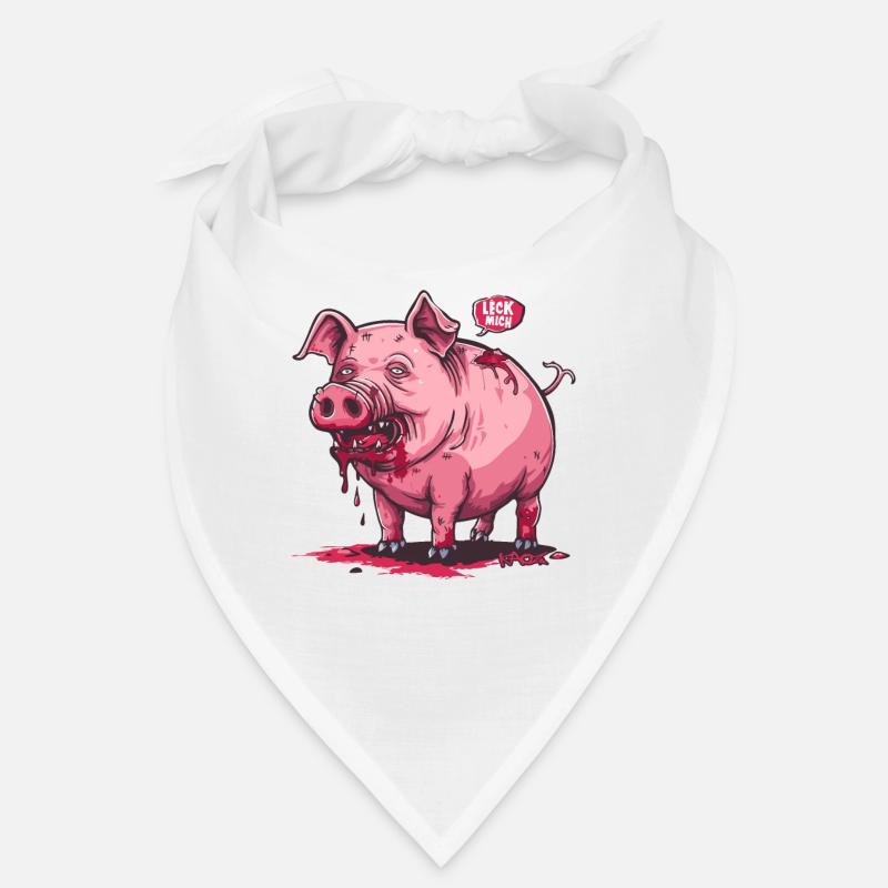 Lèche-moi, cochon zombie détruit Bandana