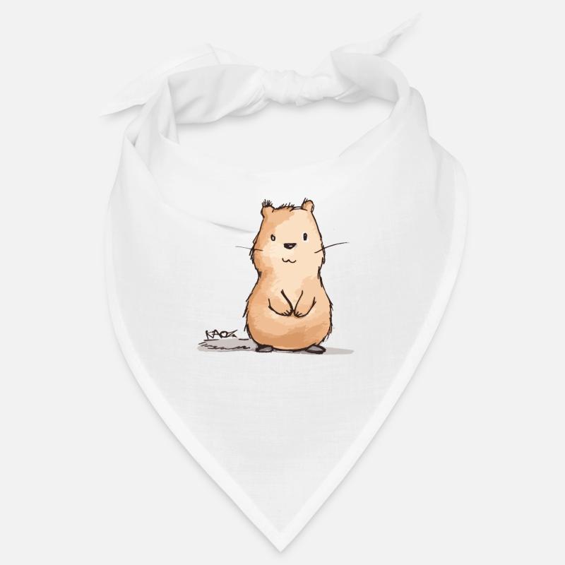 Castor potelé mignon Bandana