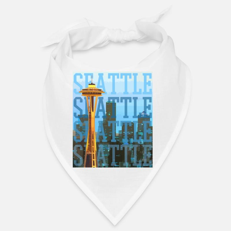 Seattle Washington Souvenir Gift Bandana