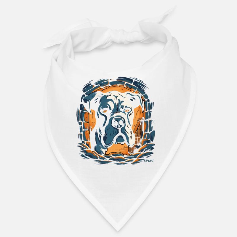 Le chien de donjon cool Bandana