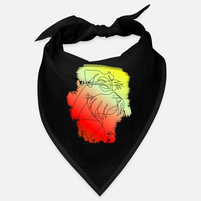 COLOR SCHNAUZER ONE LINE Bandana