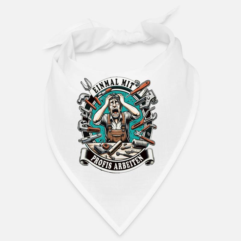Une fois n’est pas coutume, les artisans travaillent avec des professionnels Bandana