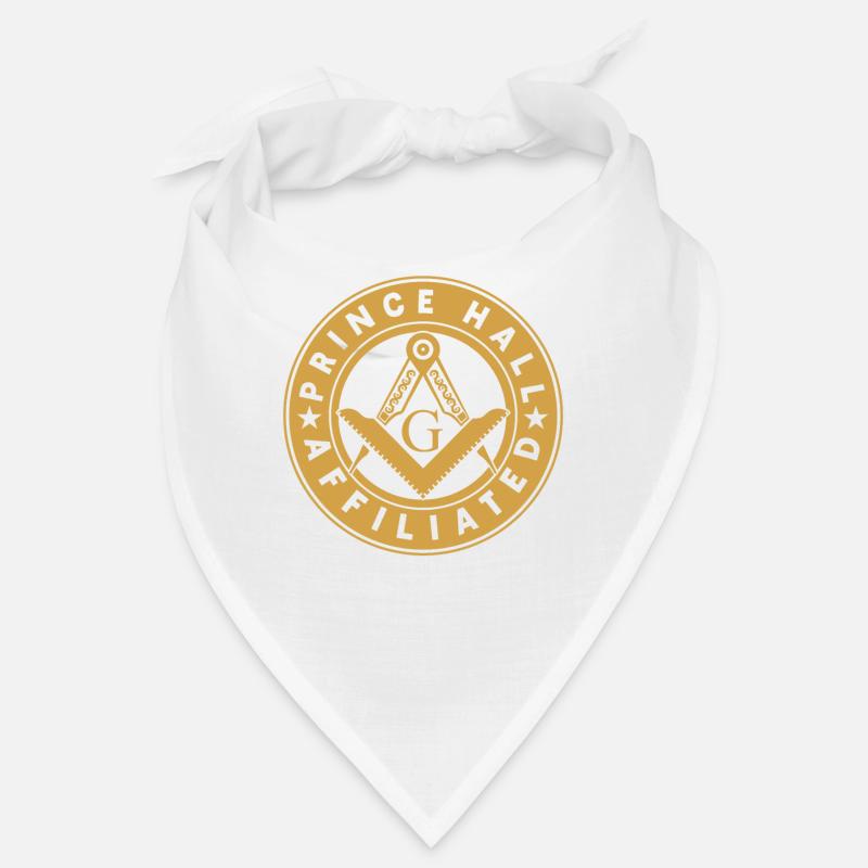 Masonic Angles & Compasses FREEMASON Prince Hall Bandana