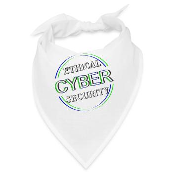 Ethical Cyber Security - Bandana - Weiß - Vorne