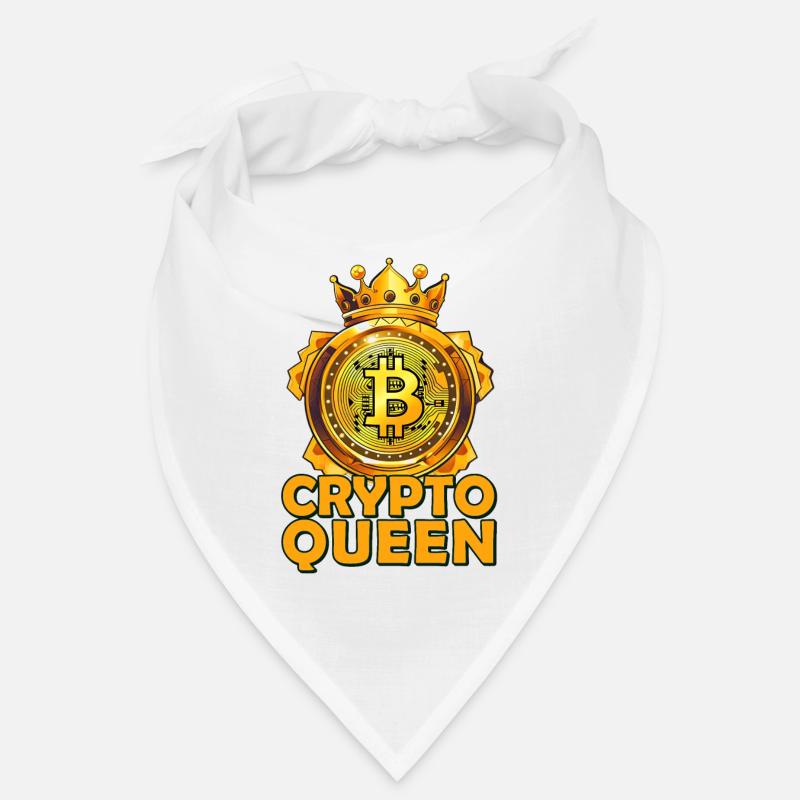 Crypto Queen Cryptocurrency Trader Blockchain Bitc Bandana