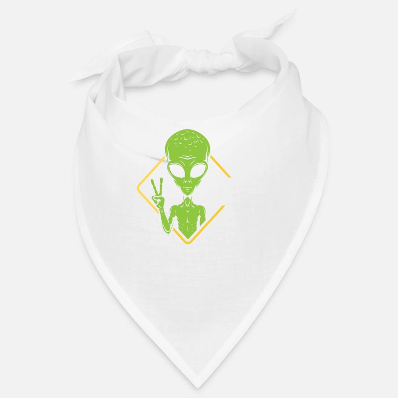 Alien Friede Außerirdisches Leben Geschenk Bandana