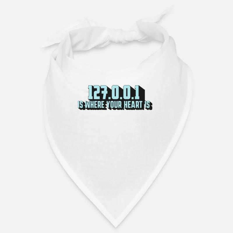 Heart is 127.0.0.1 – Programmer's Pride Bandana