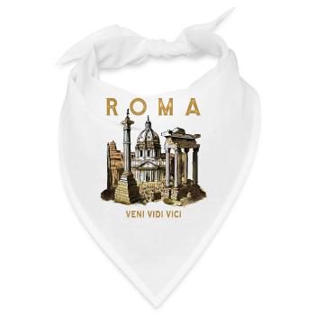 ROMA VENI VIDI VICI - Bandana - Weiß - Vorne