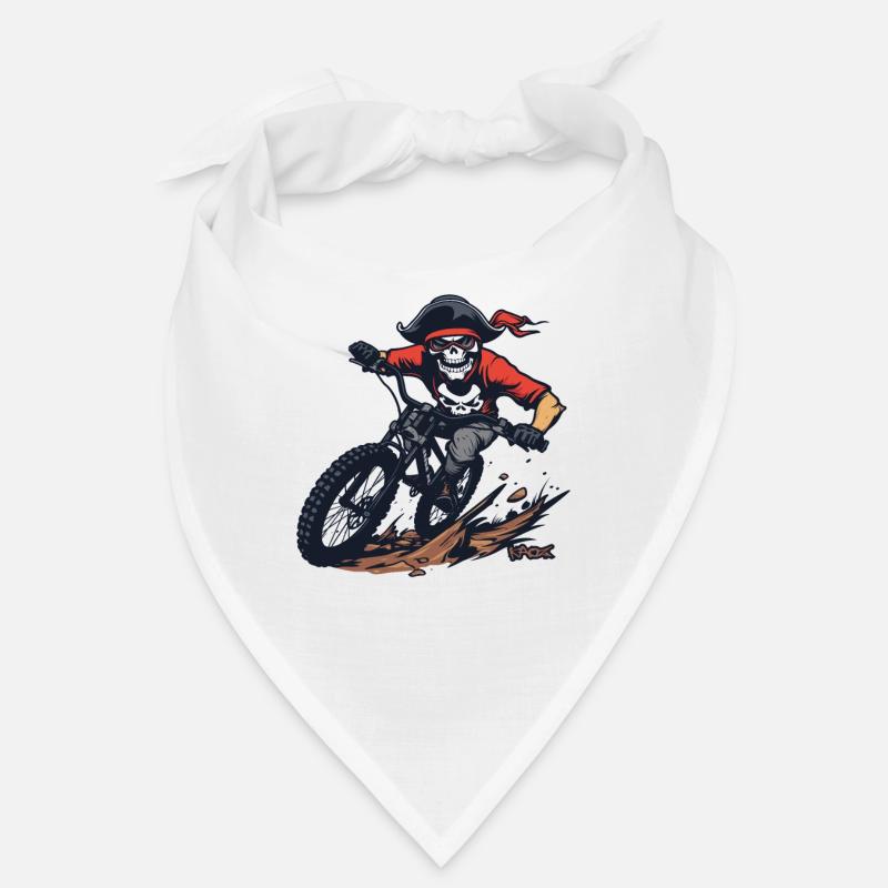 Skull Skeleton Pirate VTT Bandana